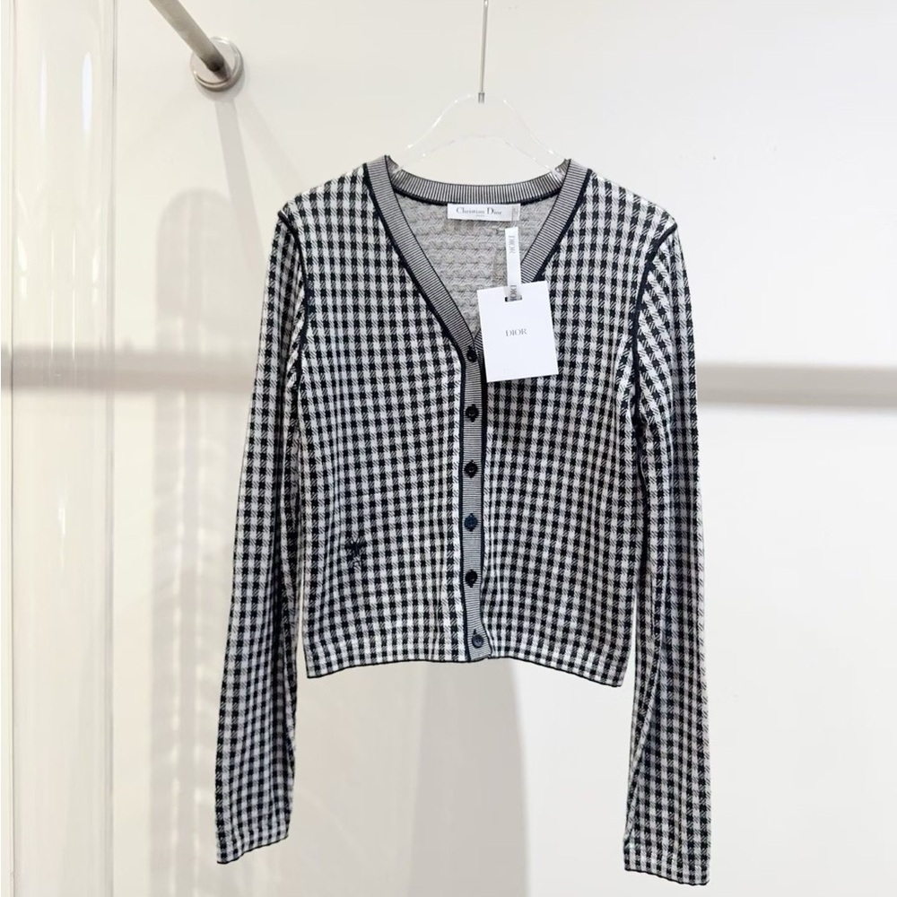 Authentic Dior Monochrome Knit Sweater